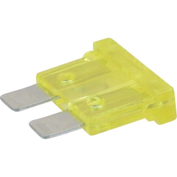 SI22020 Osigurač Standardna oštrica 20A Dužina 20 mm žuto Pakiranje 100x