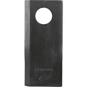 434970KR Nož kosilice RH 112x49x4mm provrt Ø21mm Pogodan za Pöttinger 25 paket