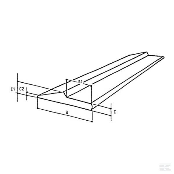 KT1012 Rub košare 500HB 2m