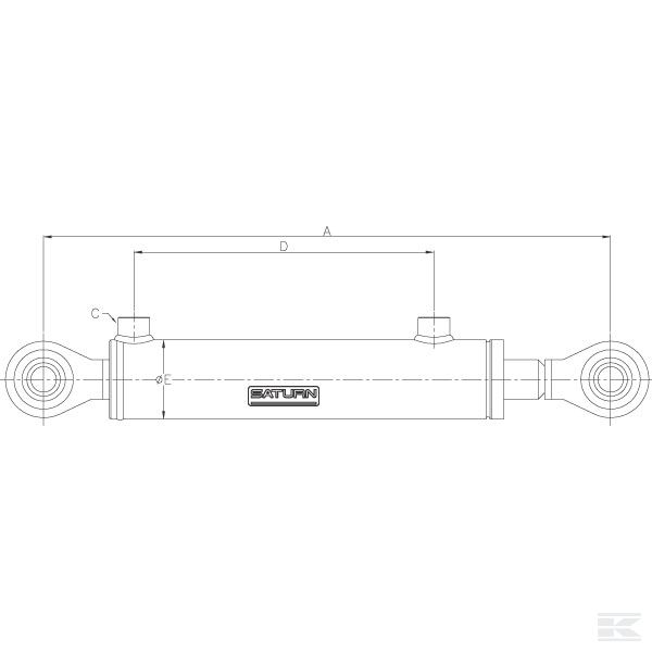 TENNN305015011 Hidraulični cilindar