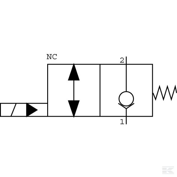 SVP10NCR001 2/2 Hidraulični ventil SVP10NCR 12VDC A06