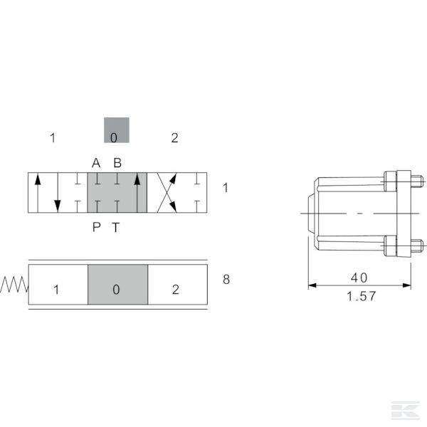 SD41001 Upravljački ventil SD4 / 1-G3- 18L-AET