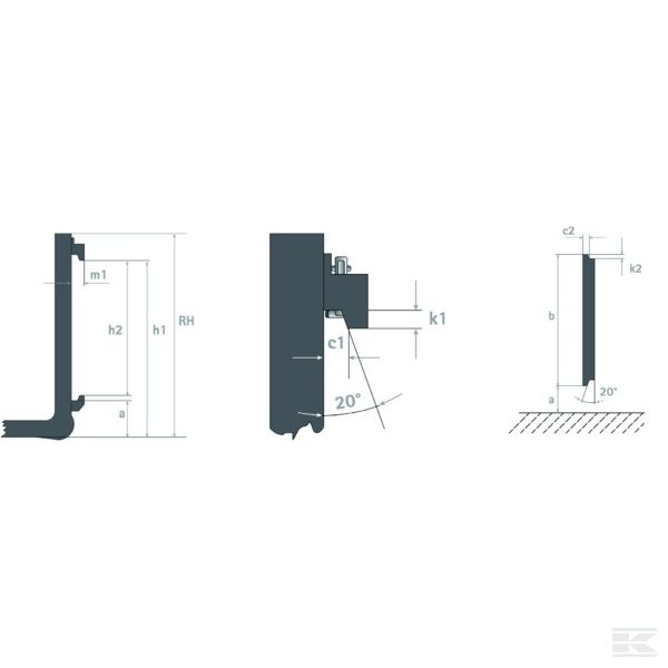 FT3160 Brzokretni okvir za viličar Euro