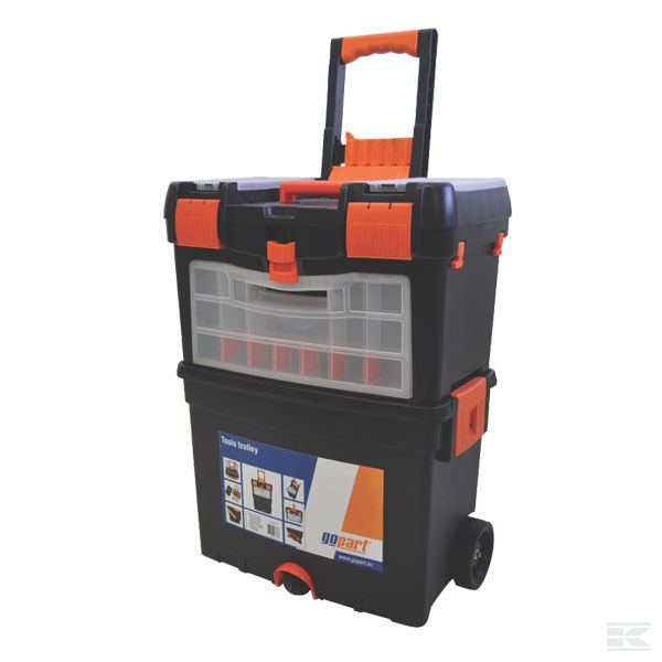 10200GP PVC kutija alata s kotačima 450x260x620 mm