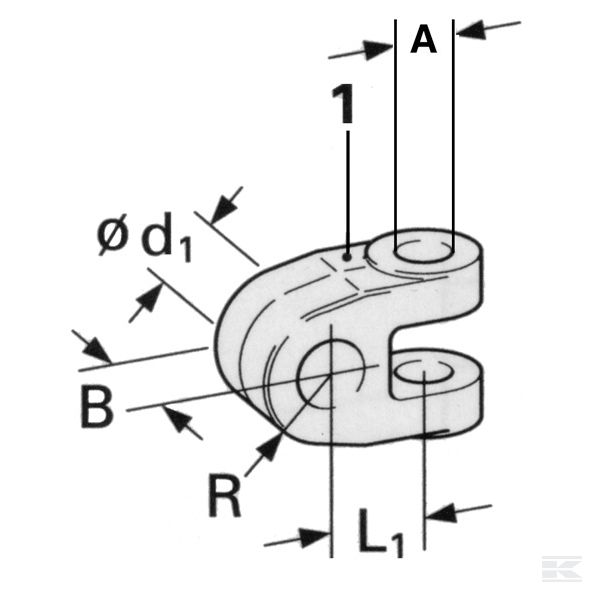 TL25257630KR Glava poluge Toplink 25 x 25,7 mm