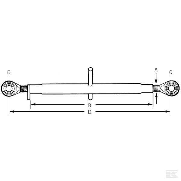 TL6204022GP Poluga Toplink 620-M40 Kat 2