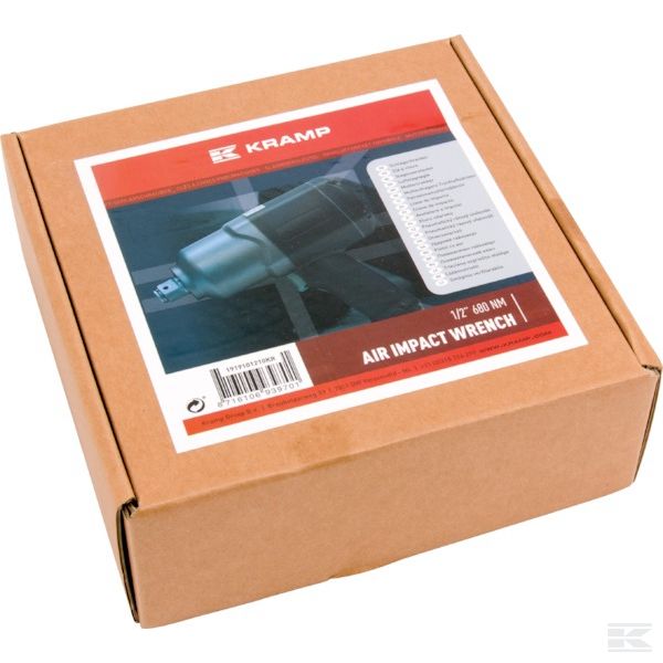 1919101210KR Pneumatski odvijač 1/2" 680 Nm