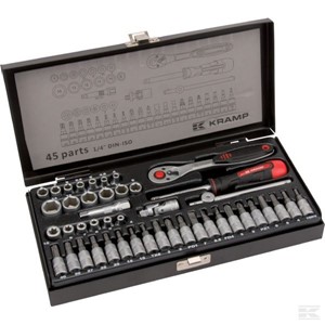 180445400KR Komplet univerzalnih ključeva 1/4" - 45 kom