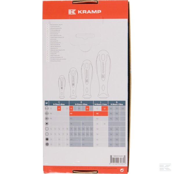 1808030106KR Komplet odvijača - 6 kom