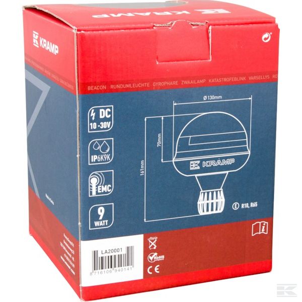 LA20001 Rotaciona lampa LED