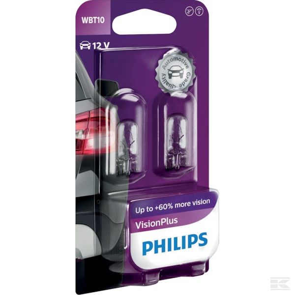 GL12040VPB2 Žarulja 12V 6W WBT10 W2,1 x 9,5d