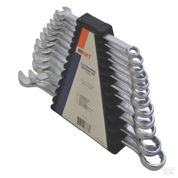 88112GP Komplet okasto viličastih ključeva 8-22mm, 12 kom