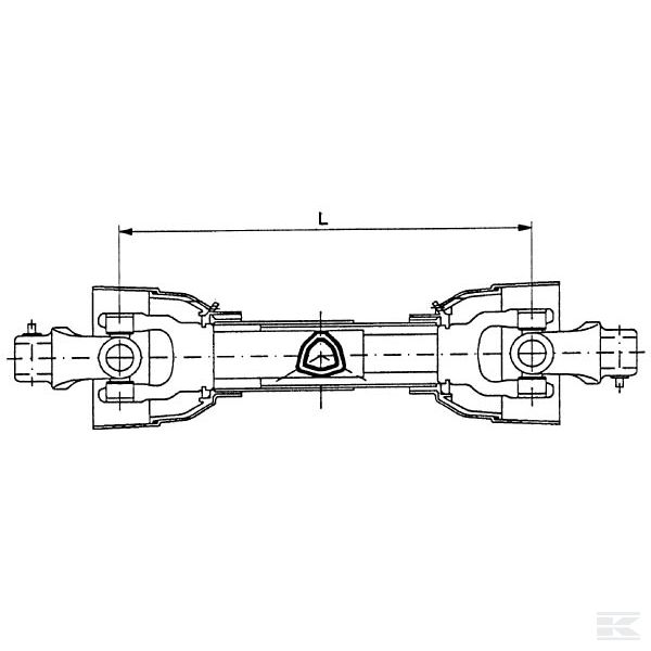 PTO50T1010GP PTO50 Kardan 1010 mm