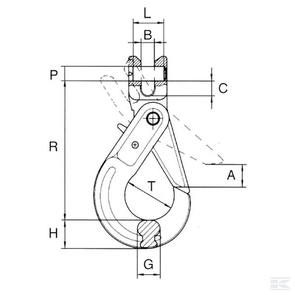 SC13 Sigurnosna kuka 5t.