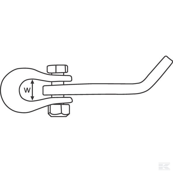 FW15031 Okasta kuka lanca G80 10-11 mm