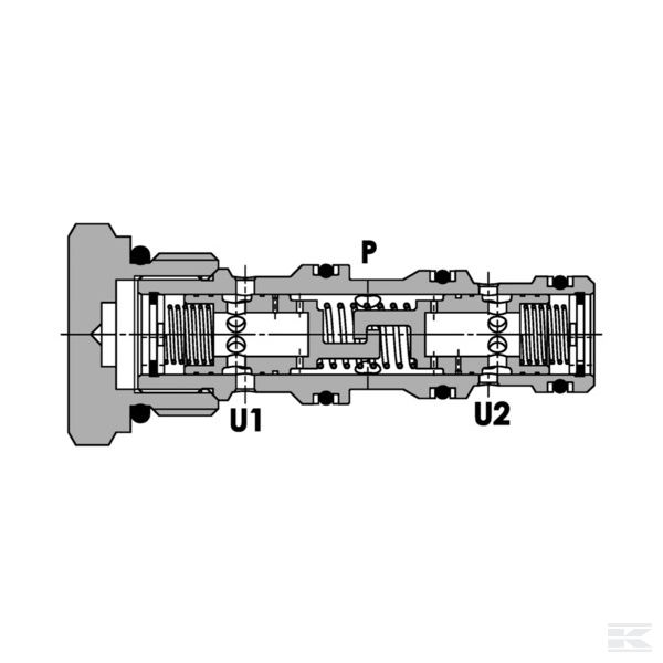 FPFDS10CB12M38ST Ventil protoka